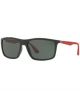 Ray Ban 0RB4228M F60171 58 BLACK GREEN Injected Man