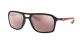 Ray Ban 0RB4329M F602H2 57 MATTE BLACK PURPLE MIR SILVER POLAR Injected Man