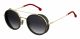 Carrera  UNISEX sunglasses with a GOLD RED frame and DARK GREY SHADED lens with a lens width of 50mm and model number Carrera 167/S
