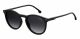 Carrera  UNISEX TEENAGER  9-16 sunglasses with a BLACK frame and DARK GREY SHADED lens with a lens width of 50mm and model number Carrera 2006T/S