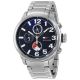 Tommy Hilfiger Jackson Blue Dial Chronograph Stainless Steel Men's Watch 1791242